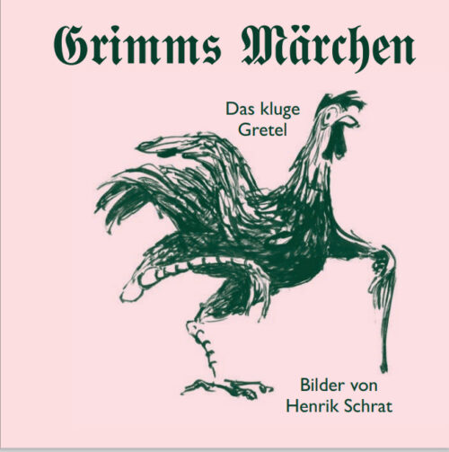 Huhn mit Stock